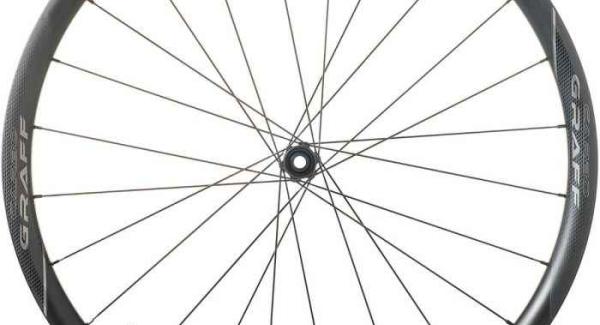 miche Paire de roues Carbo Graff Carbon Tubeless TA Centerlock Shimano