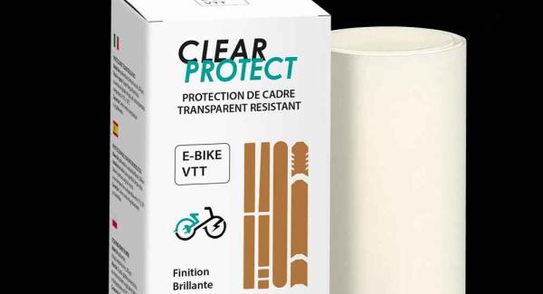clear protect Protection Adhésive CLEARPROTECT CADRE EBIKE CITY finition brillante