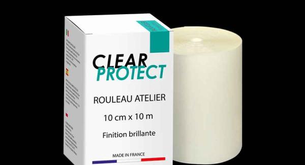 clear protect Protection Adhésive CLEARPROTECT CADRE PACK ATELIER 10 m x 10 cm finition brillante