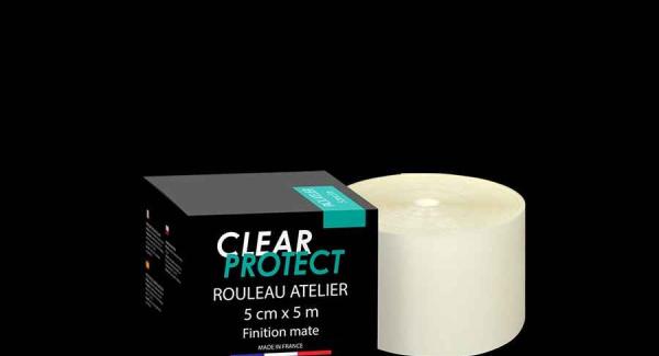 clear protect Protection Adhésive CLEARPROTECT CADRE PACK ATELIER 5 m x 5 cm finition mate