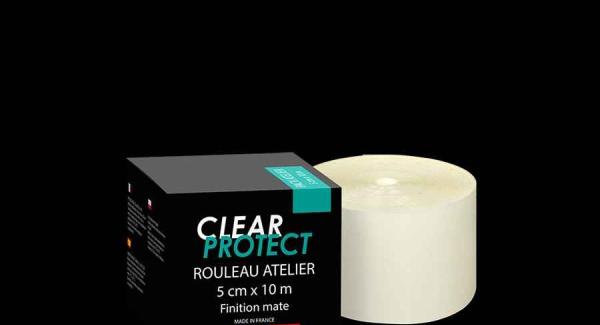 clear protect Protection Adhésive CLEARPROTECT CADRE PACK ATELIER 10 m x 5 cm finition mate